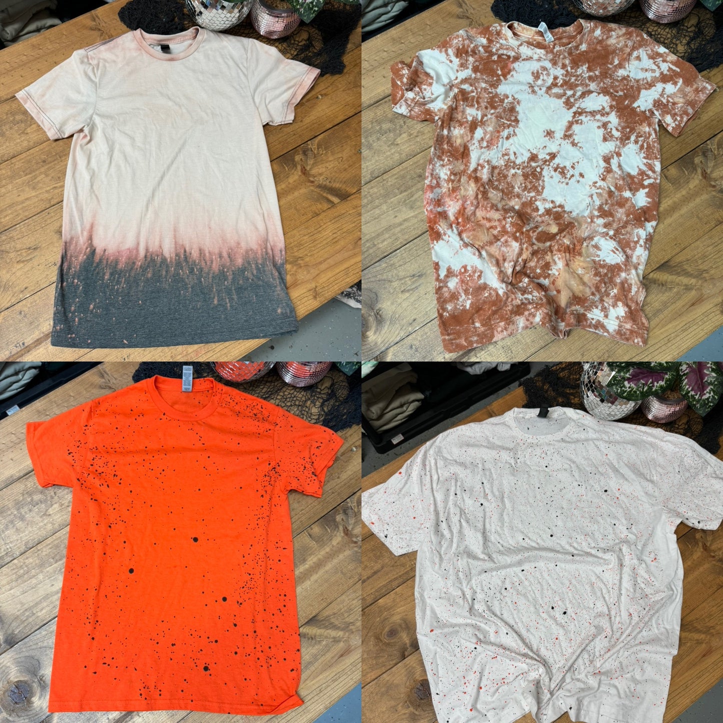 $22 discontinued bleached tees! Small-5XL