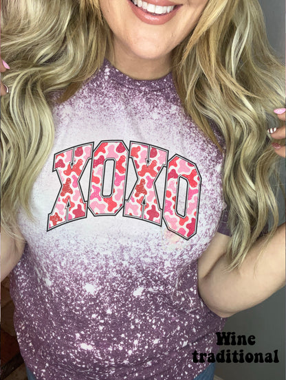 Red and Pink Camo XOXO