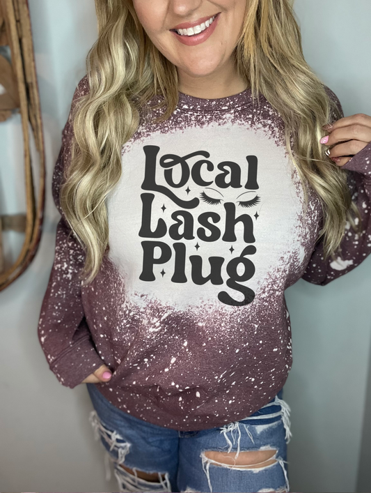 Local lash plug