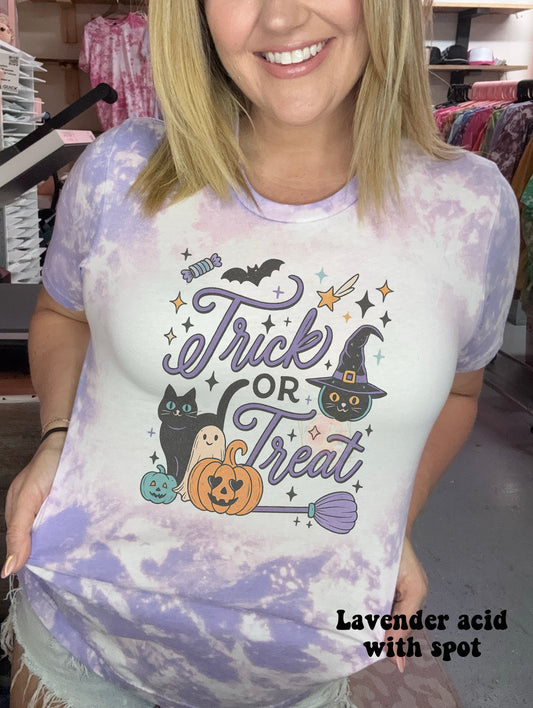 Purple trick or treat