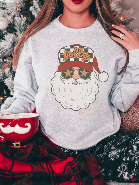 Jolly leopard hat Santa