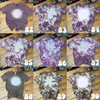 Live Sale Size 3XL Bleached Tees