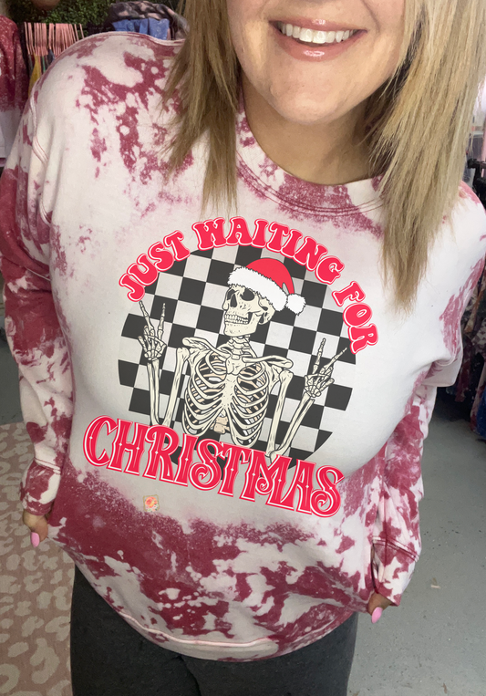 Just waiting for Christmas checkered Skelly