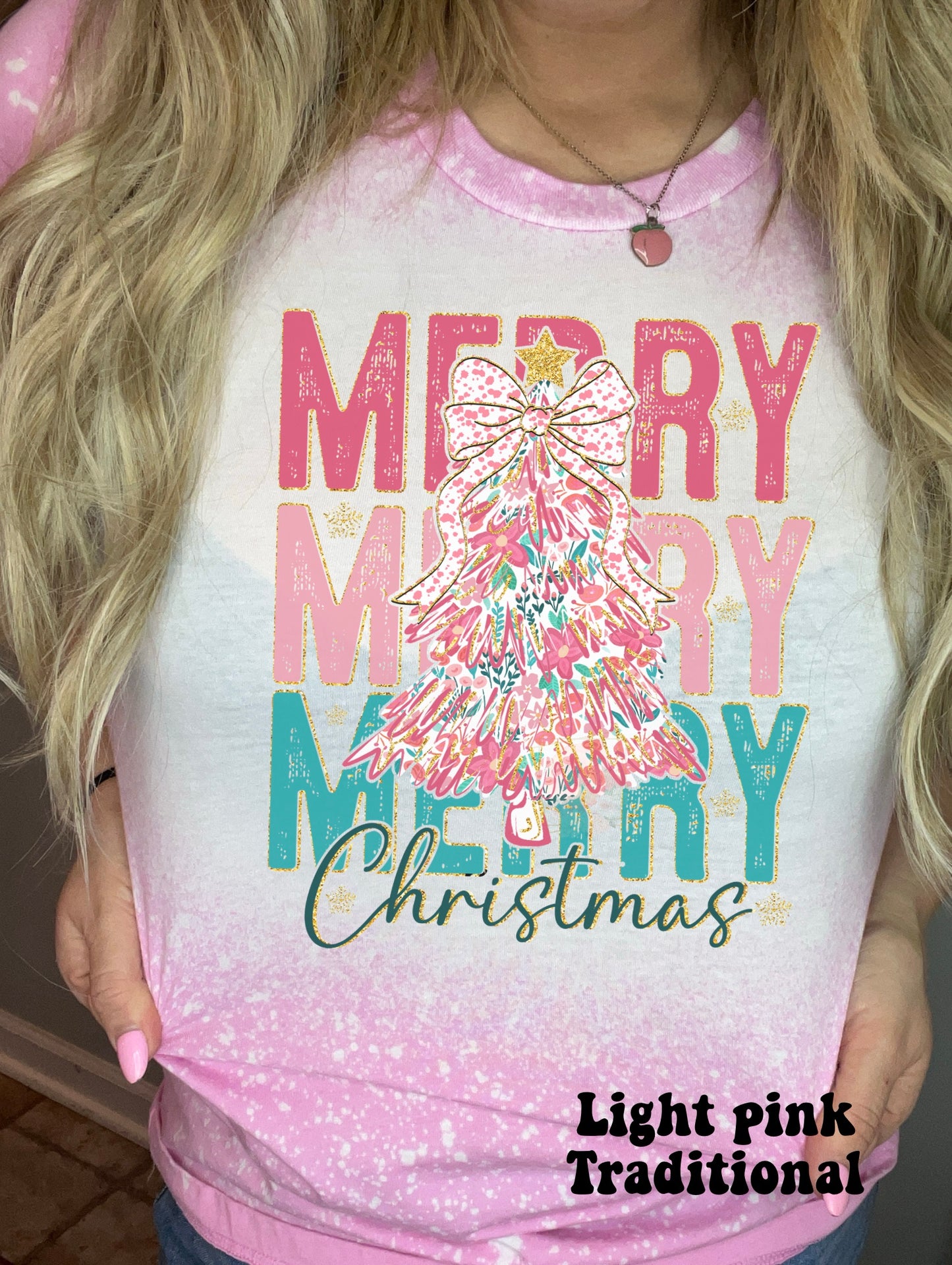 Pink and blue blue merry stacked