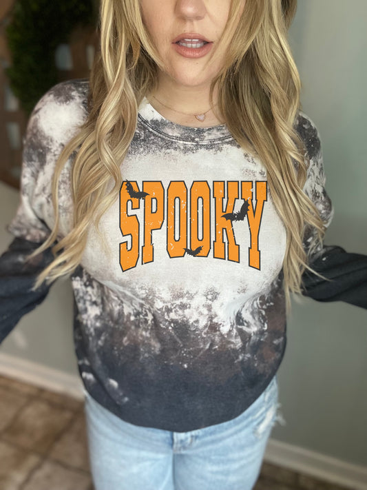 Orange varsity spooky