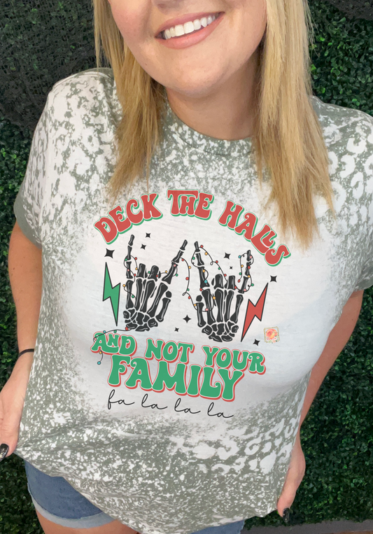 Deck the halls and not your family