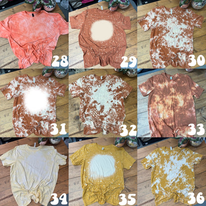 Live Sale Size 3XL Bleached Tees