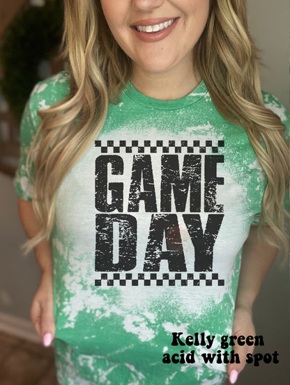 Checker game day