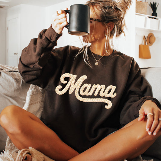 Faux Stitched MAMA (for dark items only)