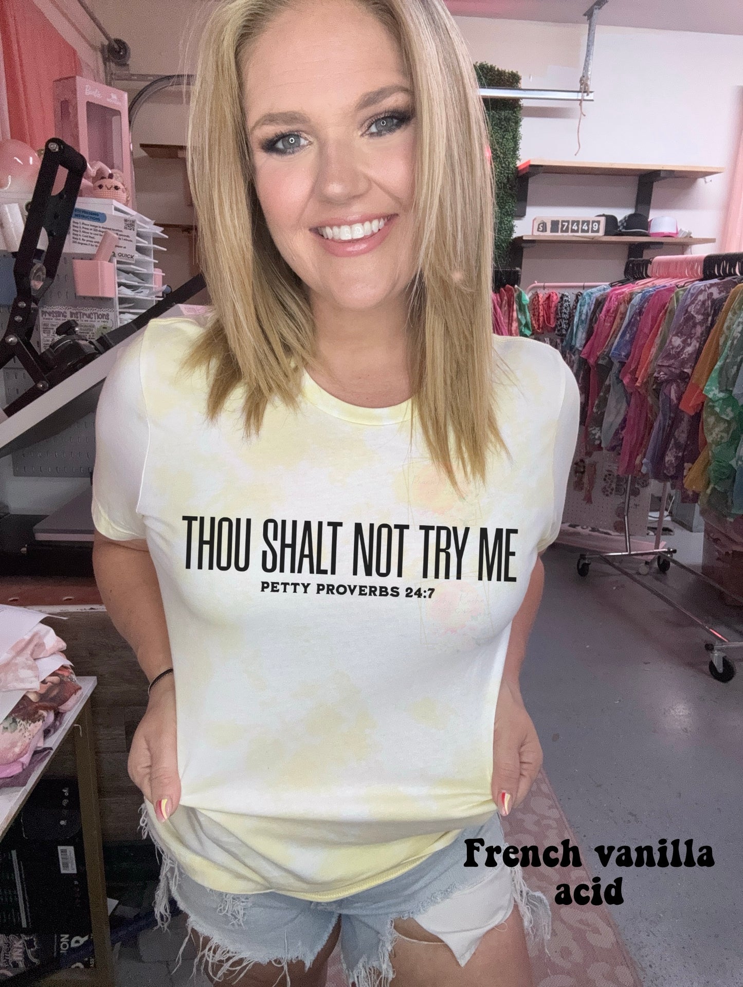 Thou Shalt Not Try Me : Petty Proverbs