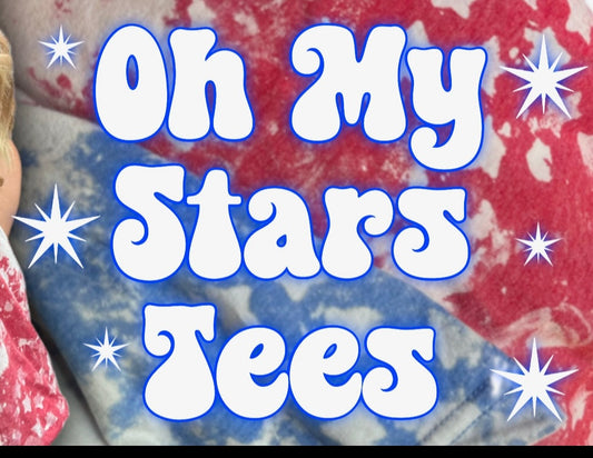 Oh my stars tees RTS for LIVE