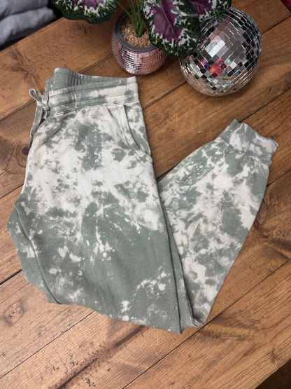 Acidwash jogger sweat pants