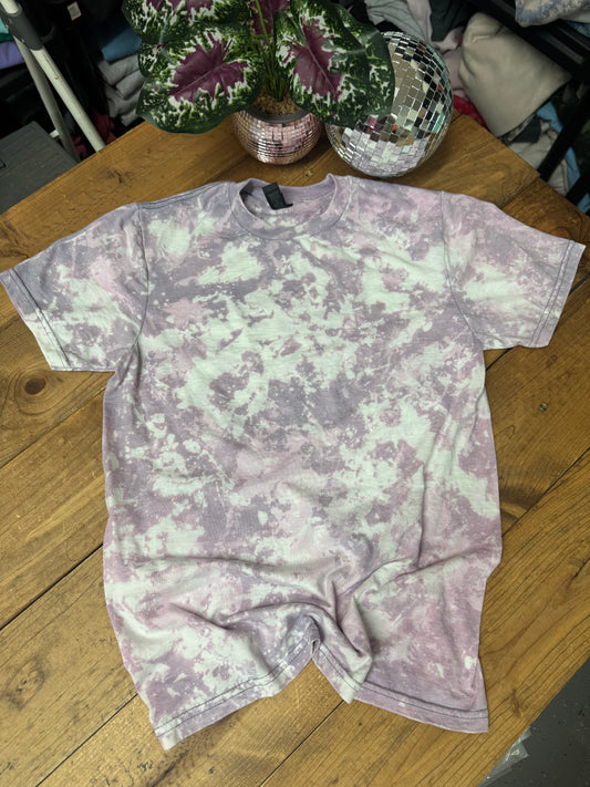 $25 HAPPY ACCIDENTS frosted peach tees