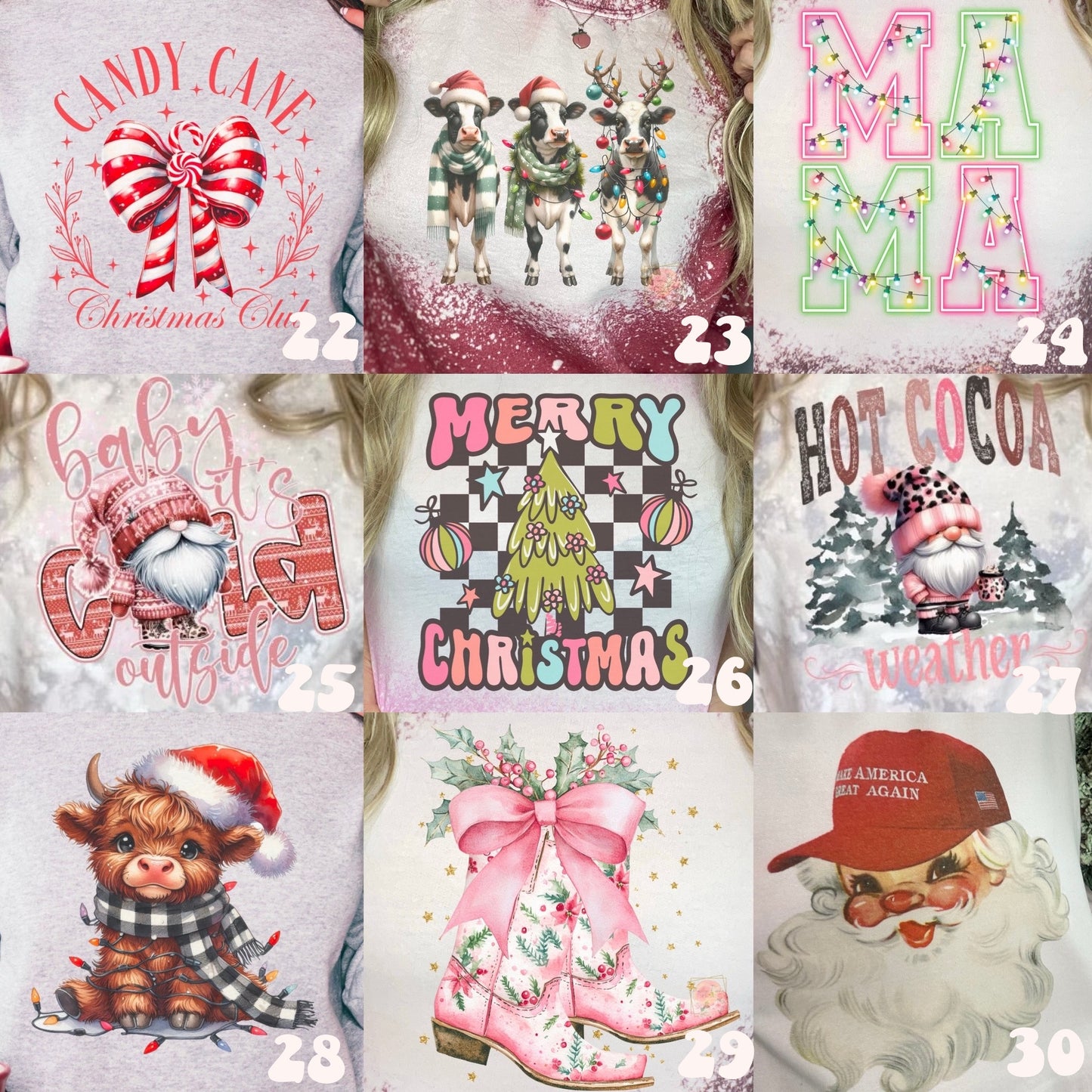 Christmas Full Color Designs