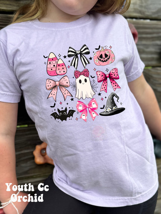 Pink ghost collage