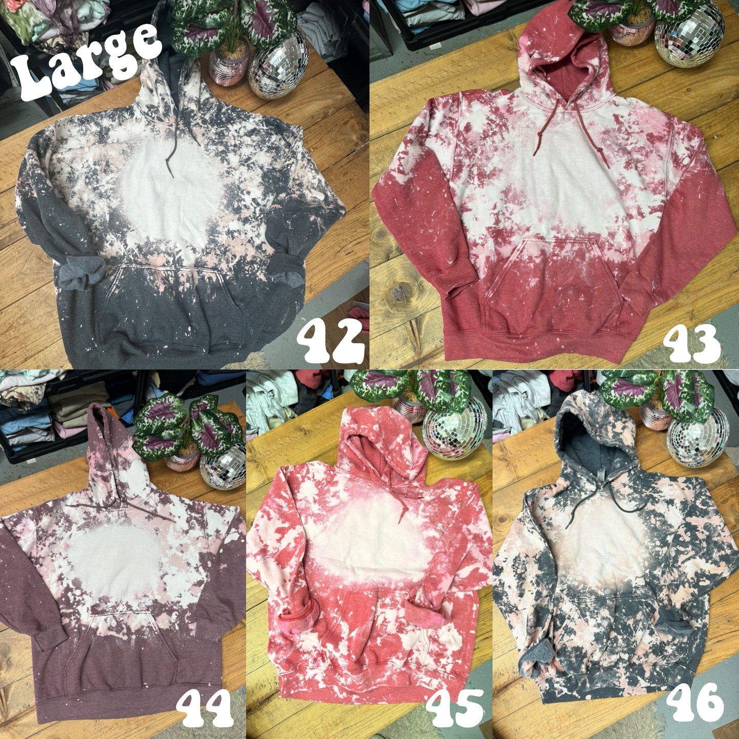 Size Large Bleached Sweaters