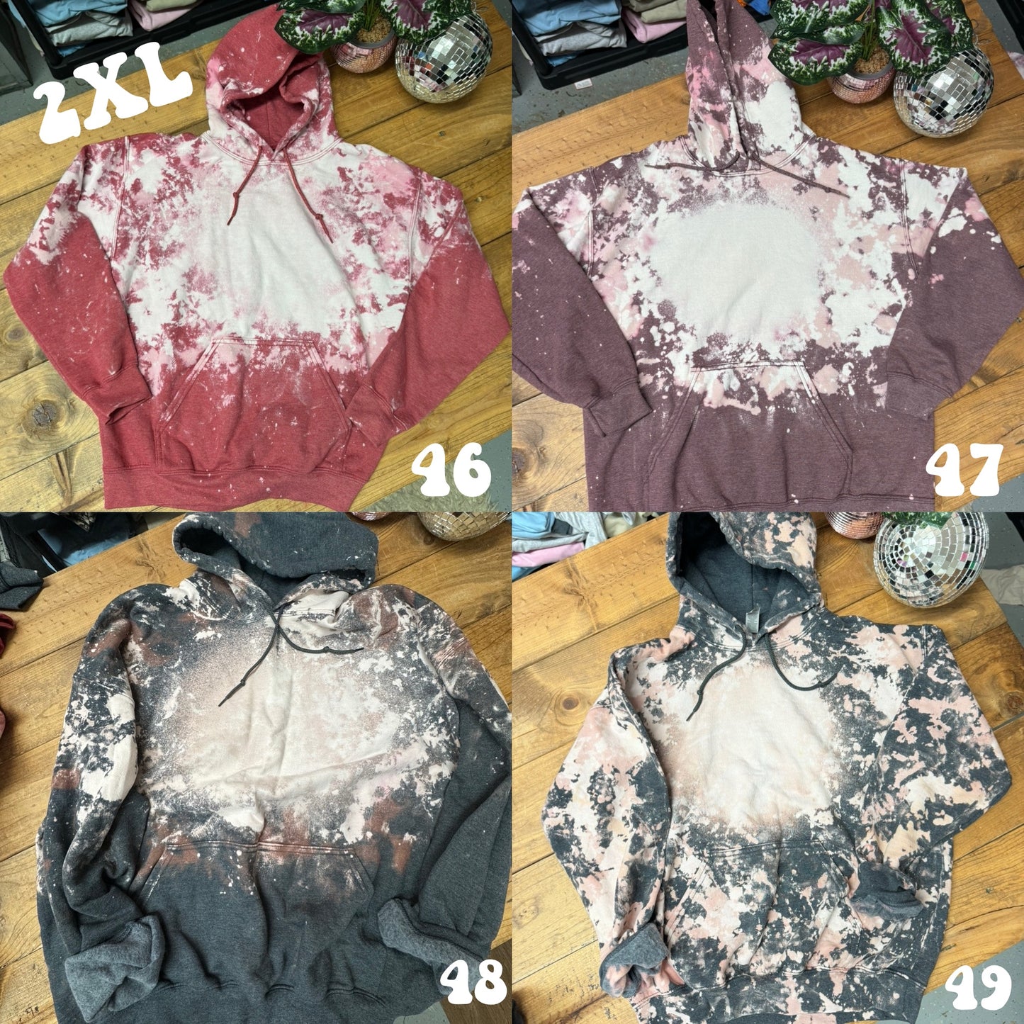 Size 2XL Bleached Sweaters