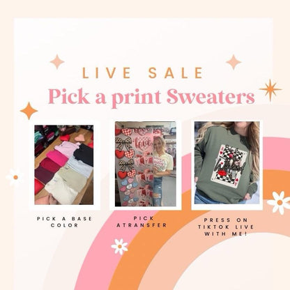 Live Sale Solid Color Crewnecks (CLEARANCE!)