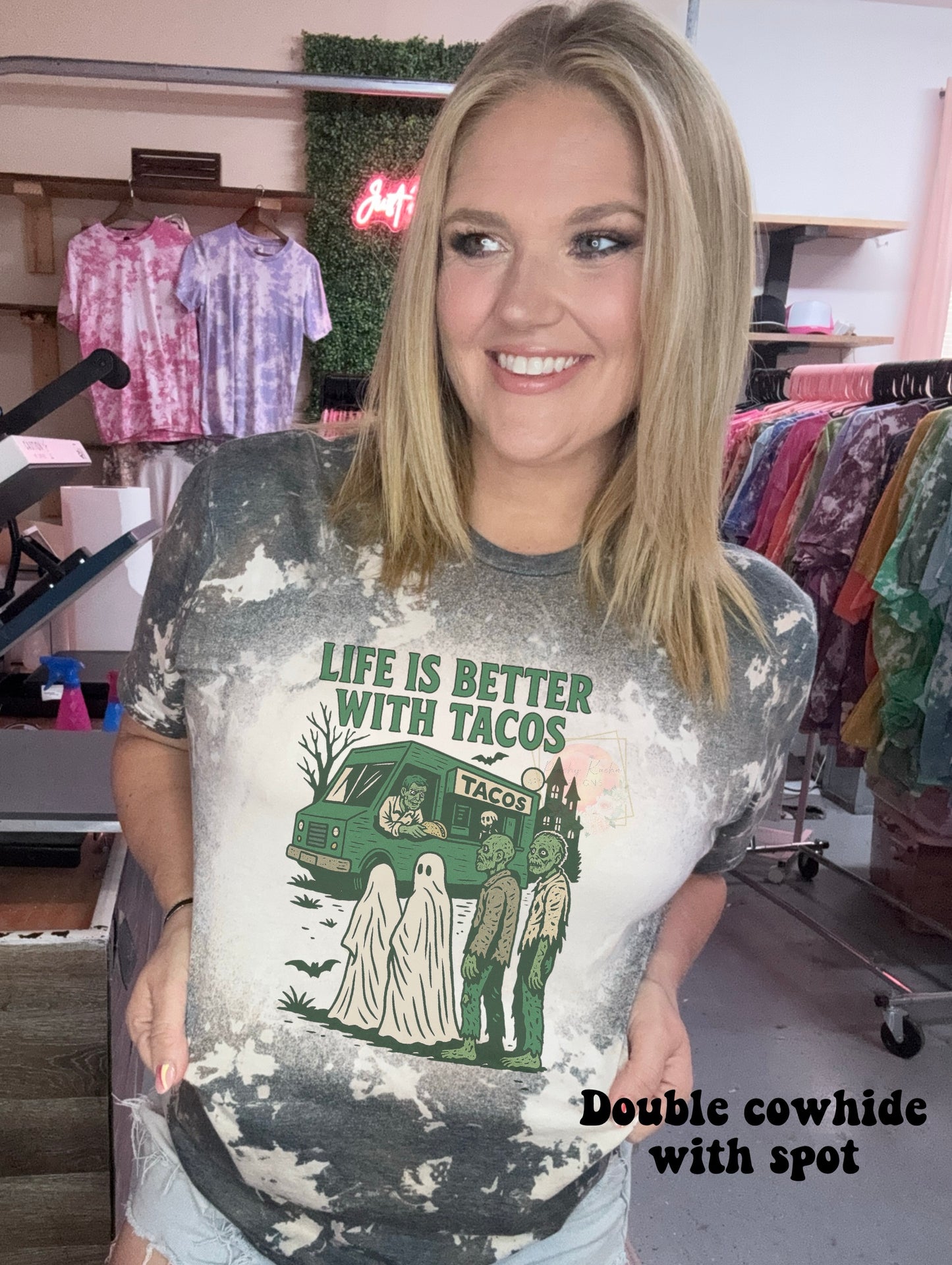 Life is better with tacos zombie truck