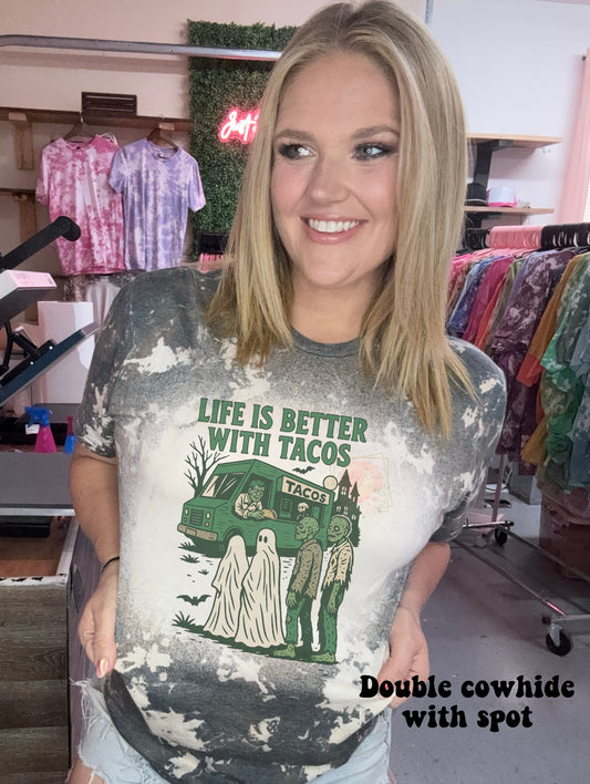 Life is better with tacos zombie truck