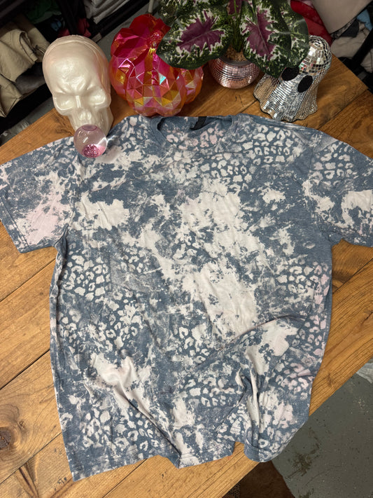 Acid leopard bleached Tees