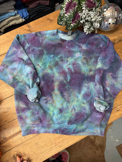 “Northern lights” tiedye crewnecks *READY TO SHIP OR ADD A PRINT*