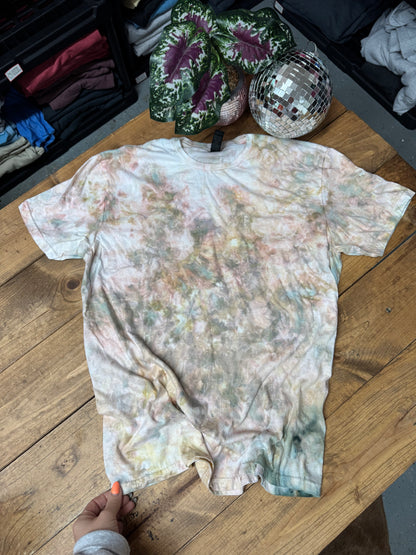 Size large ecru dyed tee