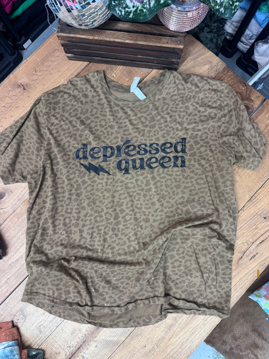 DESTASH SIZE LARGE “depressed queen”