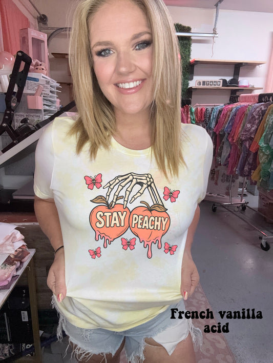 Stay peachy Skelly hands