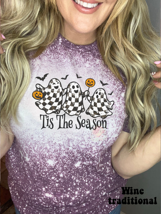 Tis the season checkered ghosts