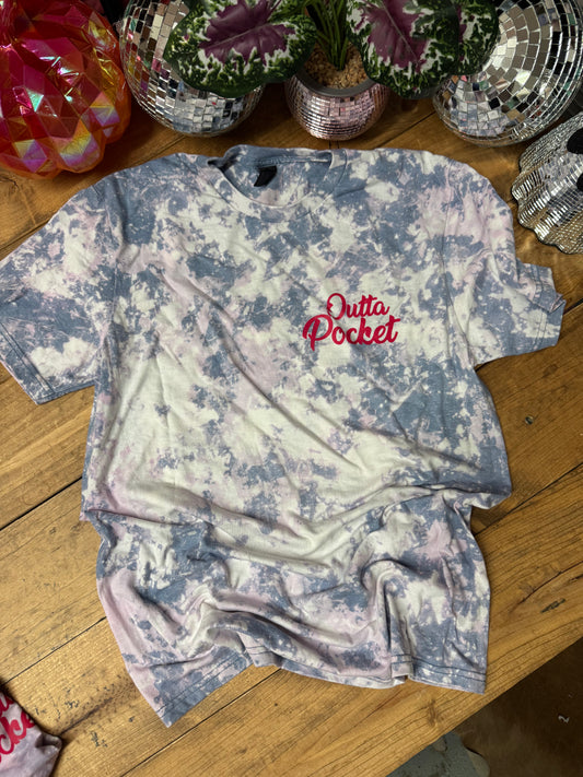 Size medium frosted peach “outta pocket” imperfect