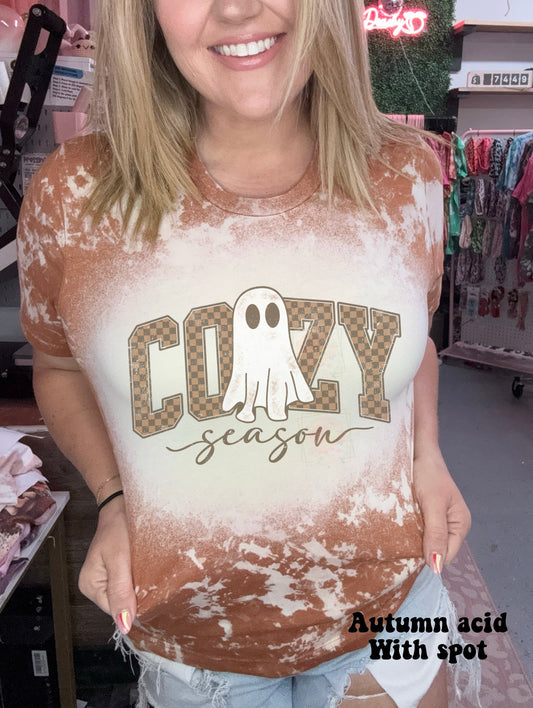 Checker cozy season ghost