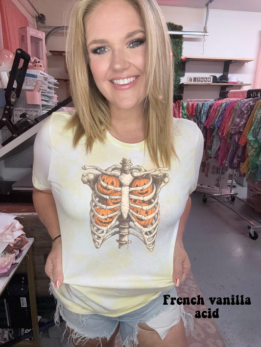 Jack-o-lantern ribcage