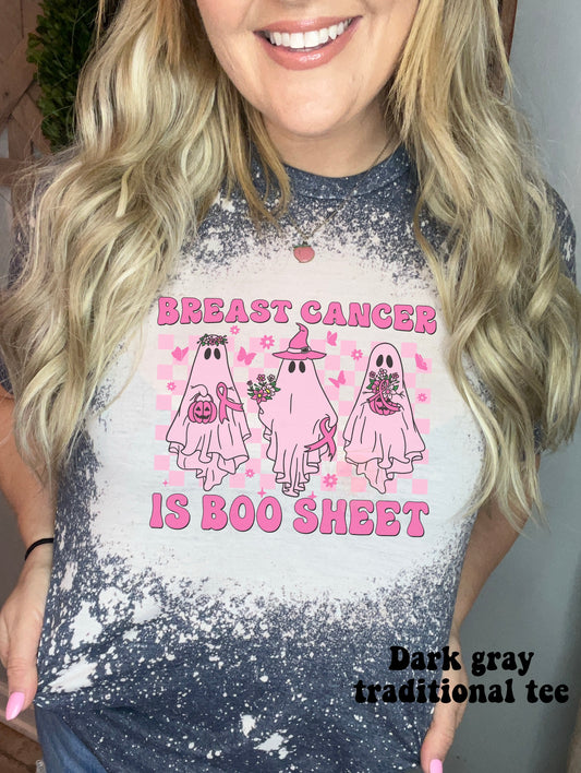 Breast cancer is boo sheet ghost trio
