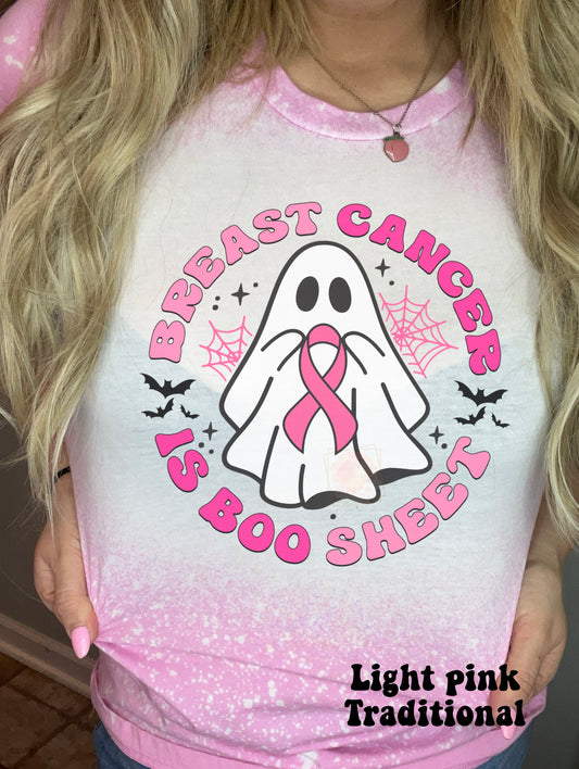 Breast cancer is boo sheet