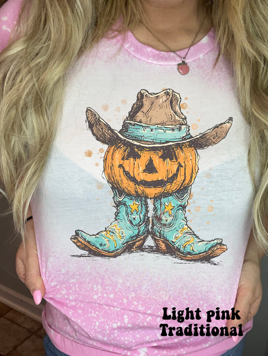 Cowboy Jack-o-lantern