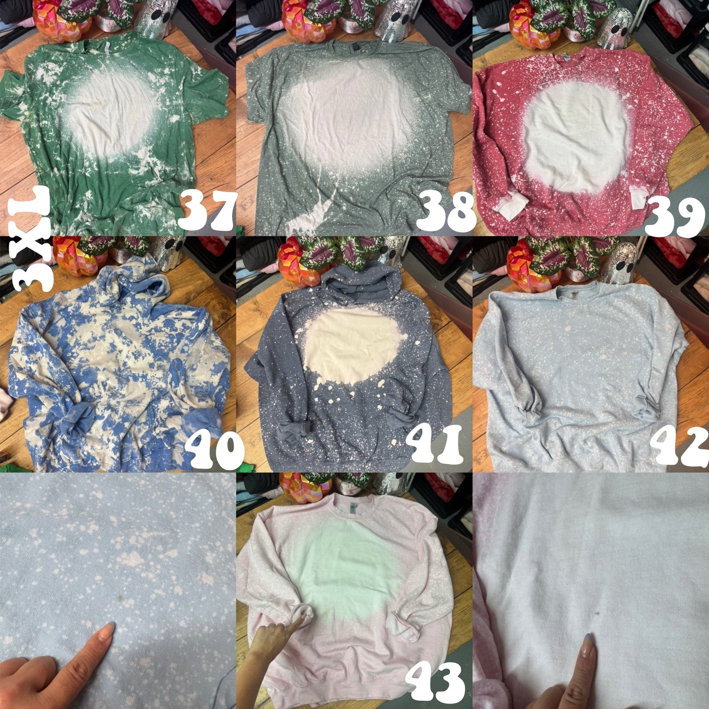 $15/$25 discontinued/ slightly imperfect tees/sweaters