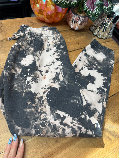 Acidwash jogger sweat pants