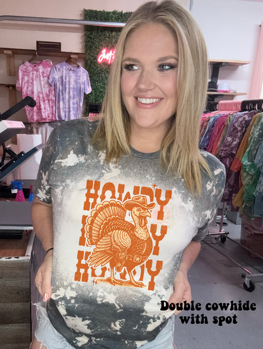 Stacked howdy turkey