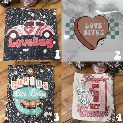 Full color Valentine’s Day design choices