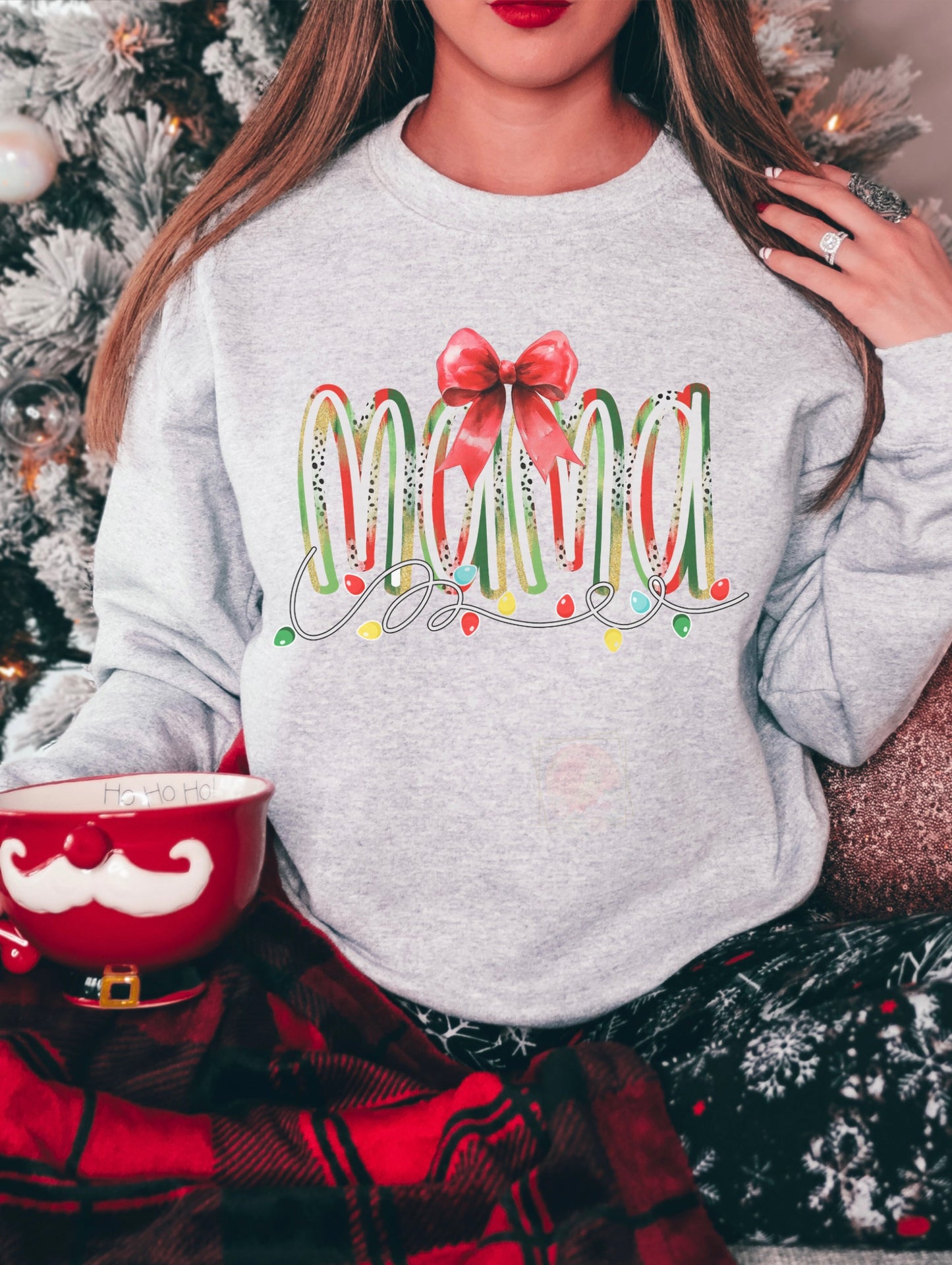 Christmas brushstroke MAMA/MIMI/NANA/GIGI