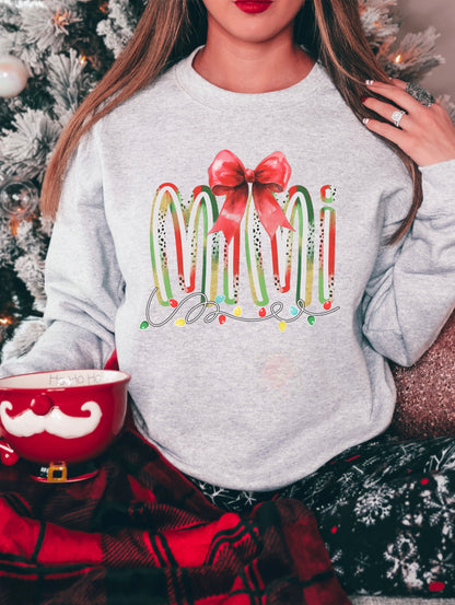 Christmas brushstroke MAMA/MIMI/NANA/GIGI
