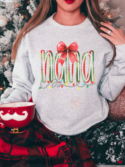 Christmas brushstroke MAMA/MIMI/NANA/GIGI
