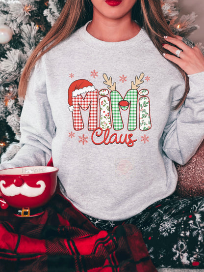 Christmas quilt style MAMA/MIMI/NANA/GIGI