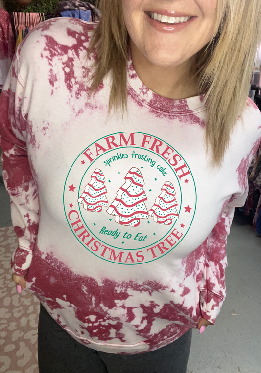 Farm fresh tree cakes