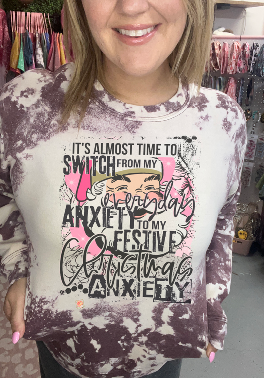 It’s almost time to switch from my every day anxiety, to my festive Christmas anxiety