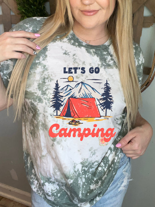 Retro Let’s go camping