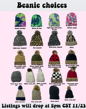 Load image into Gallery viewer, BUILD A BEANIE BLACK FRIDAY DEAL **pick your beanie here**

