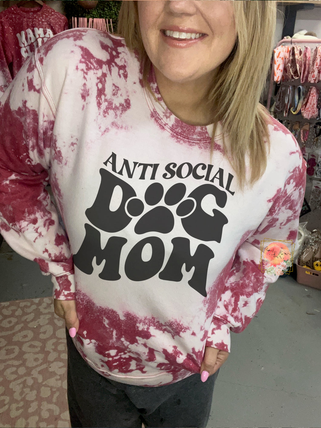 Anti social dog mom