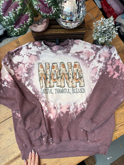 SIZE XL Thankful NANA sweater